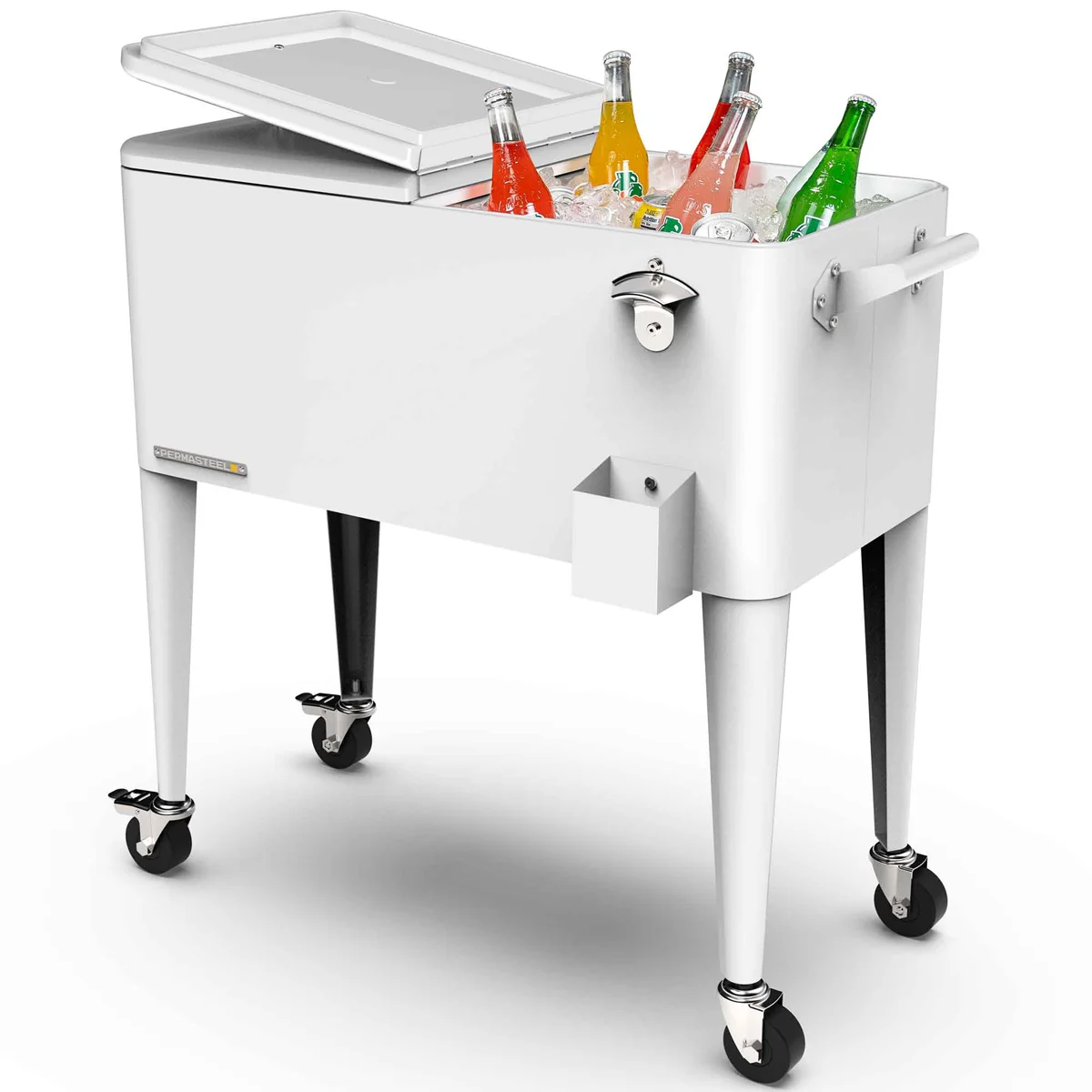 White Standing Cooler